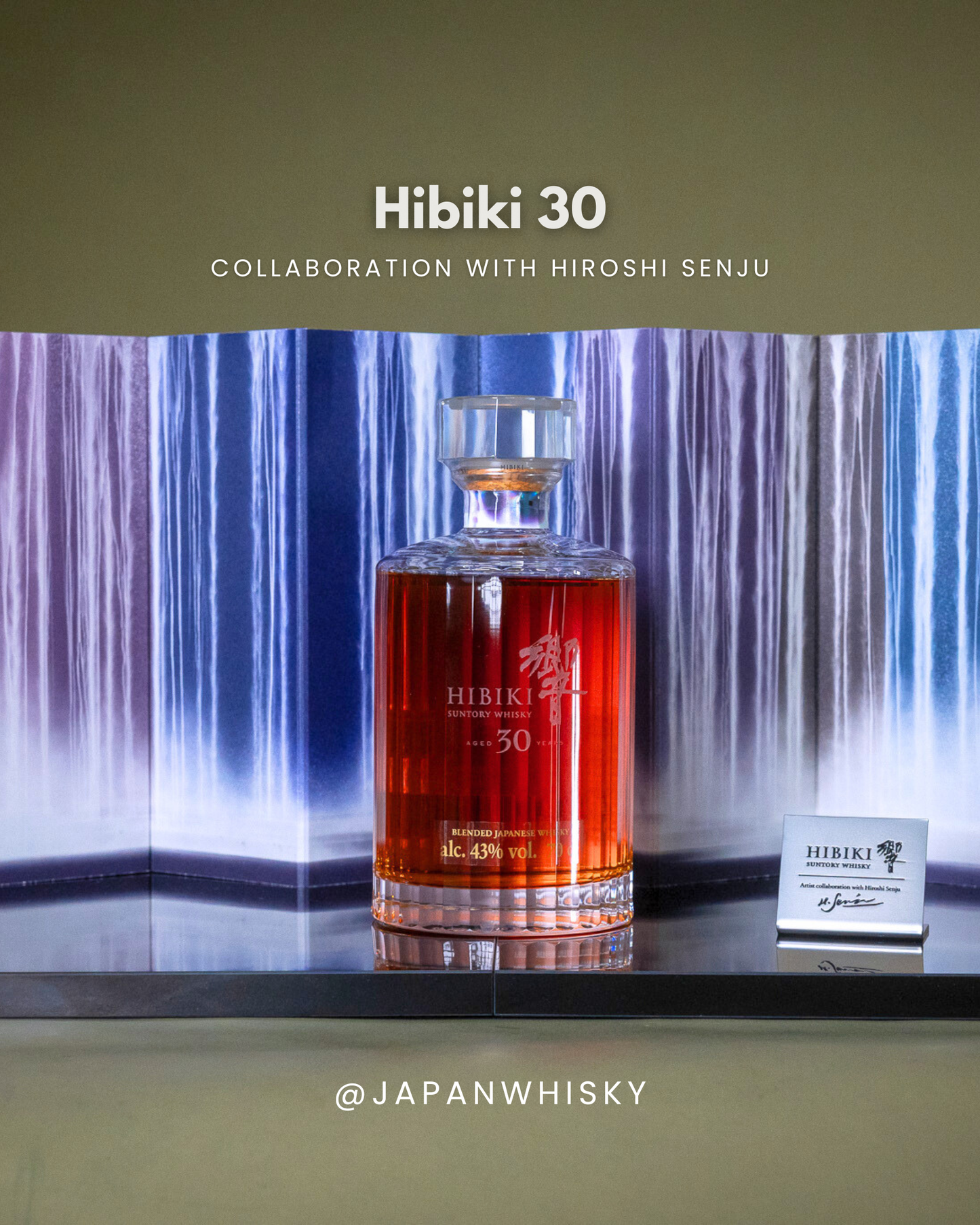 Hibiki 30 Year Old (Hiroshi Senju Edition)